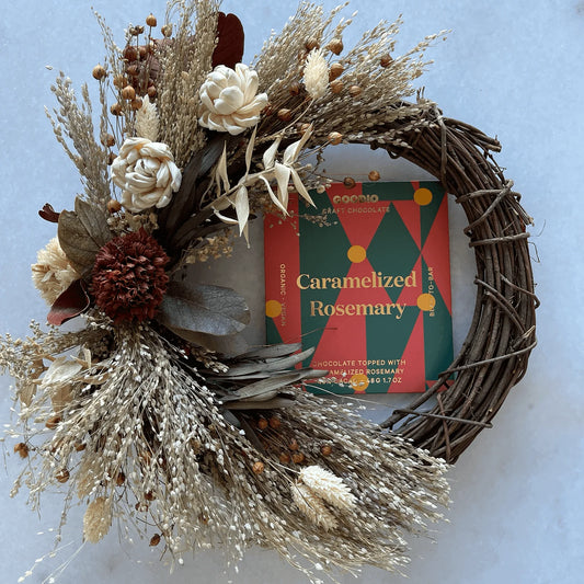 CARAMELIZED ROSEMARY CHOCOLATE