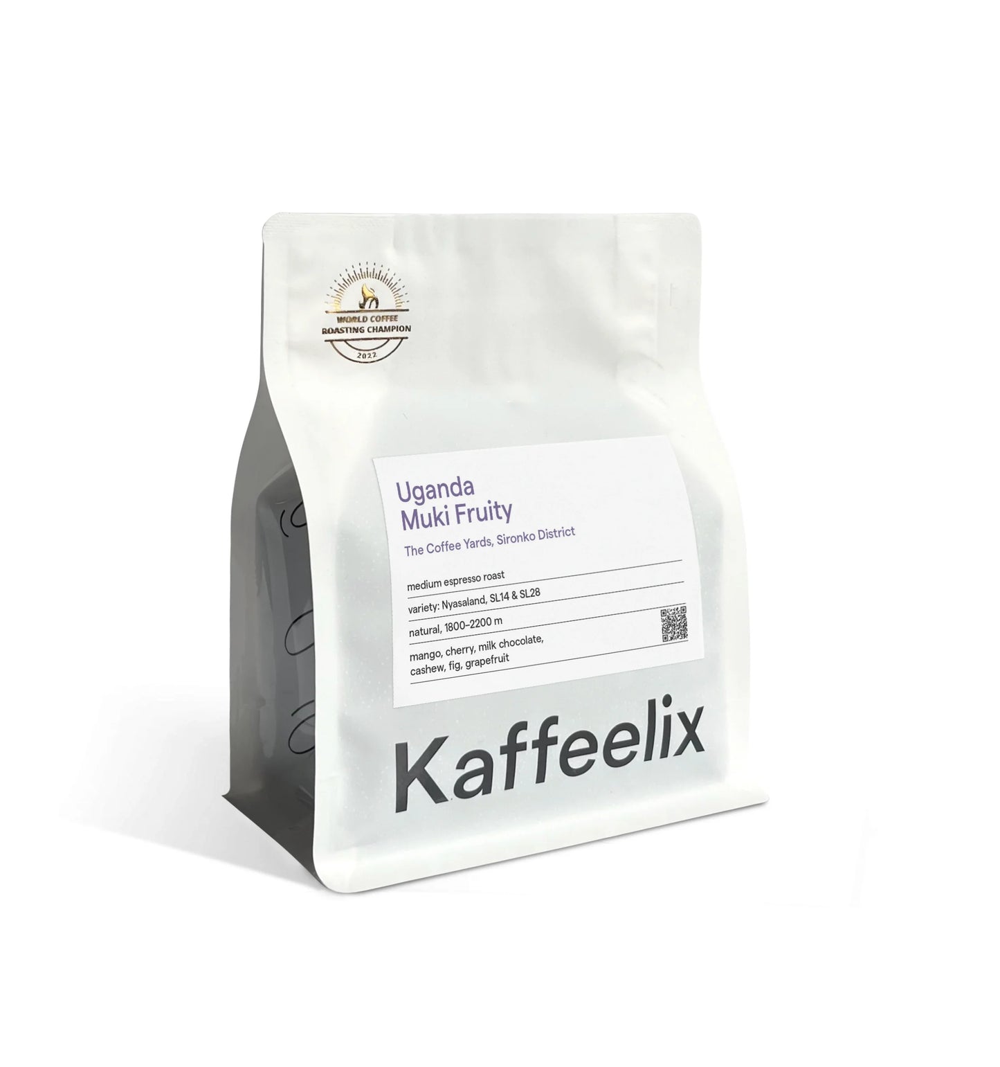 KAFFEELIX Uganda Muki Fruity - natural