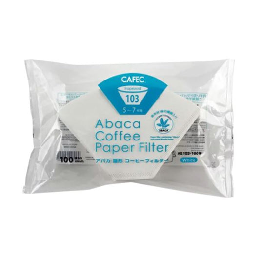 Cafec Abaca Trapezoid Paper Filter size 03 100 pcs