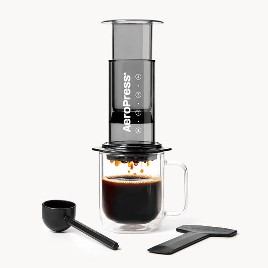 AeroPress Coffee Maker - Clear Black