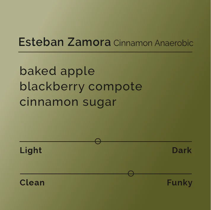 Esteban Zamora - Cinnamon Anaerobic