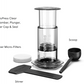AeroPress Coffee Maker - Clear Black