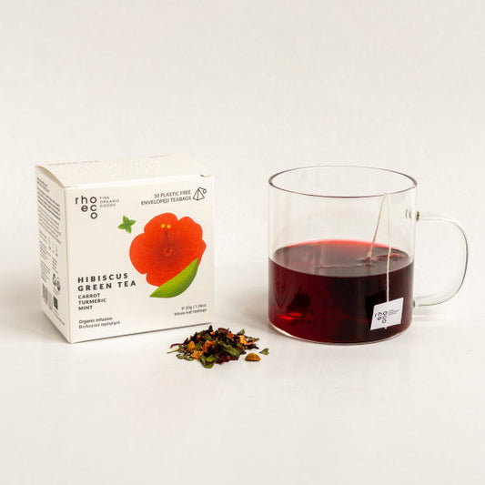 Hibiscus Green Tea - Teabags